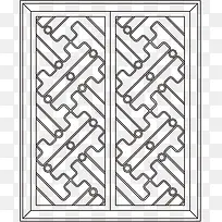 传统古典中式窗