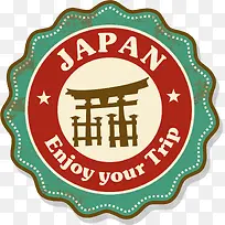 日本旅行标签