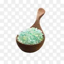 绿色海盐晶体