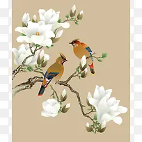 时尚花纹背景