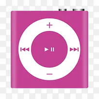 苹果iPod纳米粉红洗牌iPod shuffle