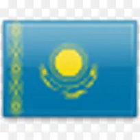 哈萨克斯坦国旗国旗帜