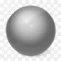 灰色彩色球