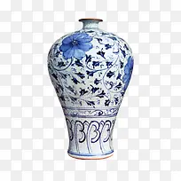 中国古典的素雅花瓶