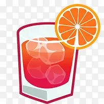 内格罗尼酒汁Juice-Cup-icons