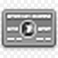 卡美国运通灰色的fatcowHosting-icons
