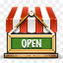 shop open icon