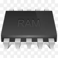 芯片硬件记忆微芯片RAM简单的
