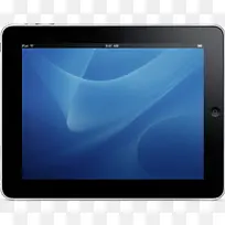 iPad景观蓝色背景图标