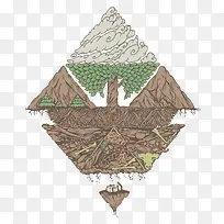 矢量世界之树
