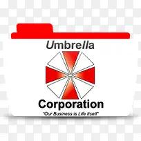 雨伞公司图标
