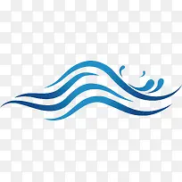 可爱水浪