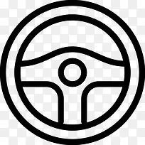 steering wheel icon