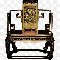 中国皇帝龙椅图片