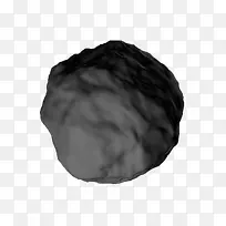 黑色陨石石块