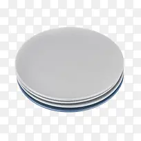 白色干净的瓷器餐盘