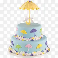 雨伞生日蛋糕