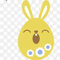 困了Easter-Egg-Bunny-icons