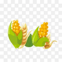 玉米和麦子