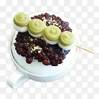 杯装红豆冰沙