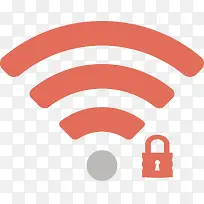 上锁的不可用wifi信号