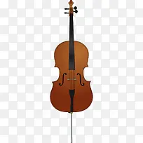 褐色的大提琴