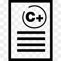 C测试结果界面符号与文本行图标