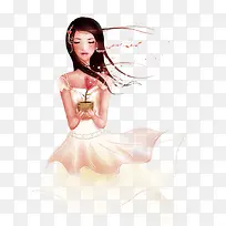3.8女神节卡通人物