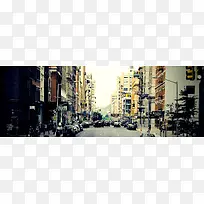 欧式街景banner
