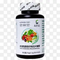 水溶性膳食纤维压片糖果