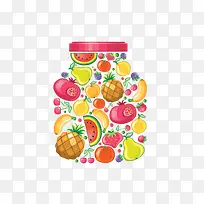 水果罐子