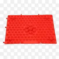 红色长方形可拼接指压板