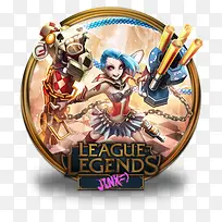 Jinx Harlequin unofficial Icon