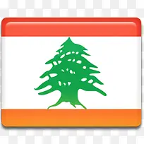 黎巴嫩国旗All-Country-Flag-Icons