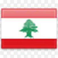 黎巴嫩国旗国旗帜