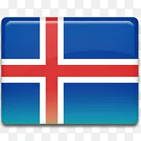 冰岛国旗All-Country-Flag-Icons