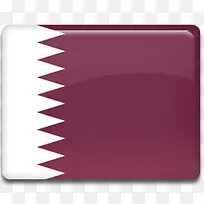 卡塔尔国旗图标