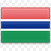 冈比亚国旗国旗帜