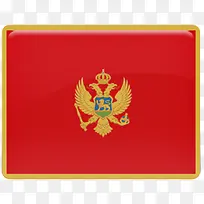 黑山共和国国旗图标