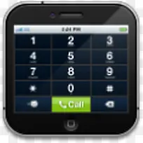 拨号器iPhone-dock-icons