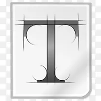 MIME应用X字体TTFnouvegnome图标