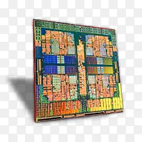 AMD Barcelona CPU Icon