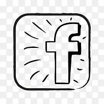 连接脸谱网FB营销网络社会Web写意