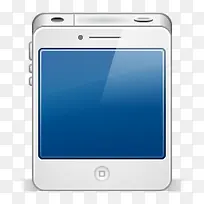 白色Iphone4的图标