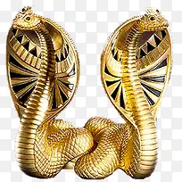 古埃及双头蛇雕塑