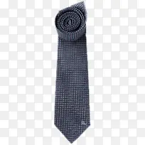 蓝色格子条纹领带