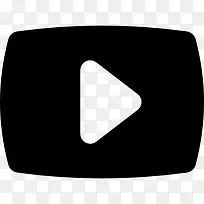 YouTube的标志图标