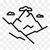 山Lineal-Landscapes-icons