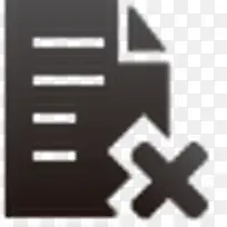 文件删除图标