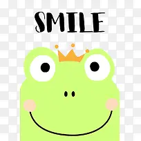 微笑的小青蛙